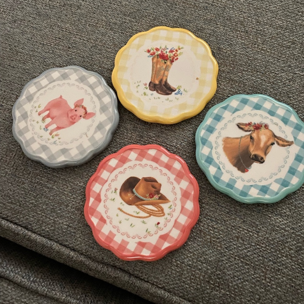 Pioneer woman coasters